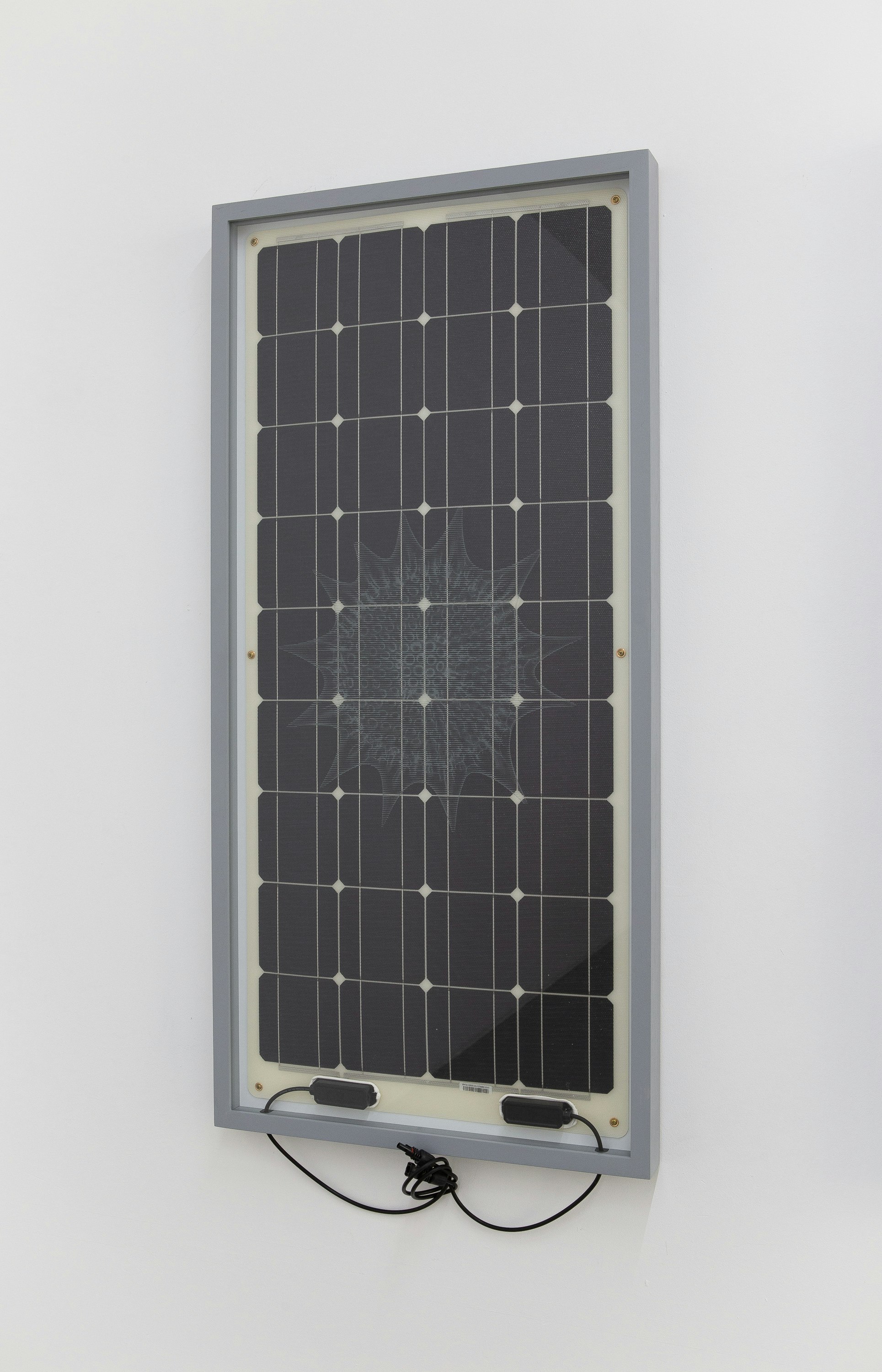 James Bridle, Solar Panels (Radiolaria series), 2022. Photo: James Bridle, Courtesy Nome